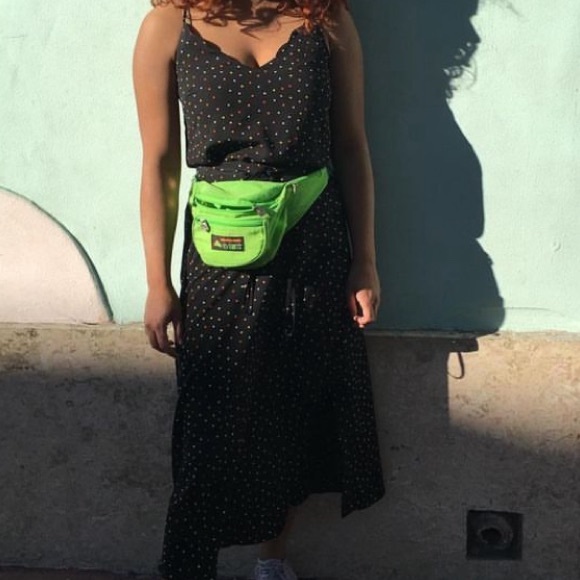 Matching black dotted skirt and top set from Topshop - Picture 4 of 4